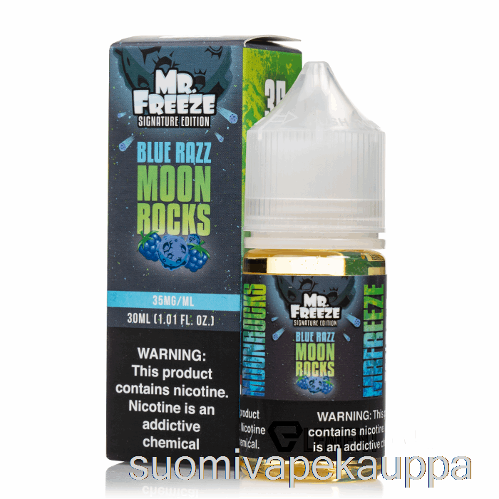 Vape Nesteet Moonrocks - Blue Razz - Herra Jäädytyssuolat - 30ml 50mg